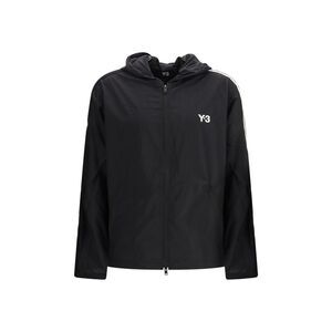 Y-3 Men Nylon Training Jacket With The Iconic 3 Stripes